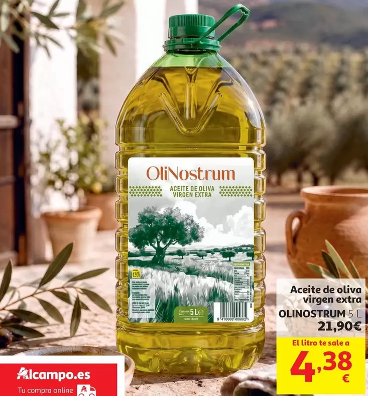 OliNostrum - Aceite De Oliva Virgen Extra