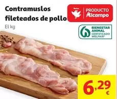 Contramuslos Fileteados De Pollo