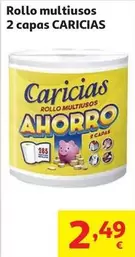 Caricias - Rollo Multiusos 2 Capas