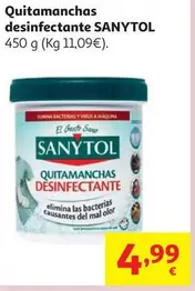 Sanytol - Quitamanchas Desinfectante