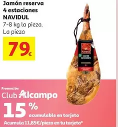 Navidul - Jamón Reserva 4 Estaciones