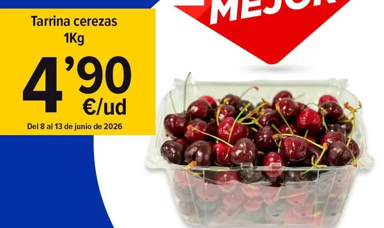 Tarrina Cerezas