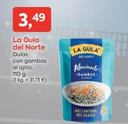 La Gula del Norte - Gulas Con Gambas Al Ajillo
