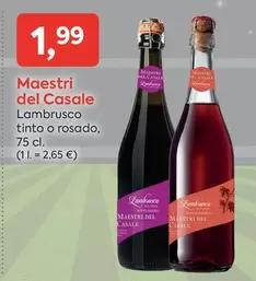 Maestri Del Casale - Lambrusco Tinto O Rosado