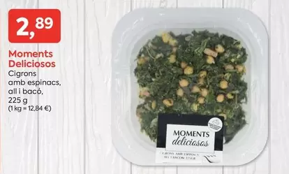 Moments - Ciarons Amb Espinacs, AOll Bacó