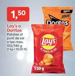 Lay's - Patates Al Punt De Sal O Tex-mex