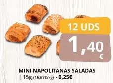 Mini Napolitanas Saladas