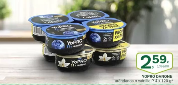 Danone - Yopro Arándanos O Vainilla