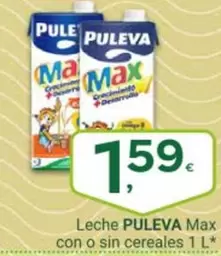 Puleva - Leche Max Con O Sin Cereales