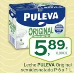 Puleva - Leche Original Semidesnatada