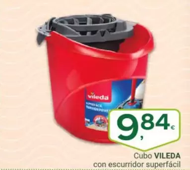 Vileda - Cubo Con Escurridor Superfacil