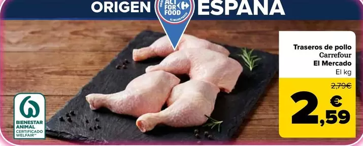 origen - Traseros De Pollo Carrefour El Mercado