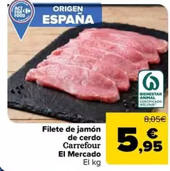 carrefour - Filete de jamon de cerdo El Mercado