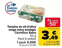 carrefour - Tonyina En Oli D'oliva Verge Extra Ecológico