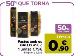 Gallo - Pastes Con