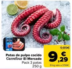 carrefour - Patas De Pulpo Cocido