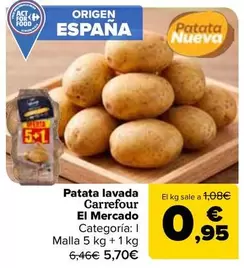 carrefour - Patata Lavada