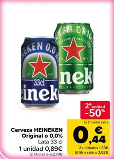 Heineken - Cerveza Original