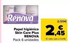 Renova - Papel Higiénico Skin Care Plus