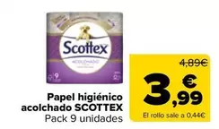 Scottex - Papel Higienico Acolchado