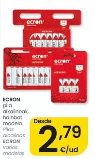 Ecron - Pilas Alcalinas