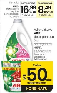 Ariel - Detergente Liquido Sensaciones
