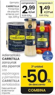 Carretilla - Pimientos De Piquido Enteros Con Elión Ajo