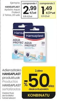 Hansaplast - Apósito Aqua Protect