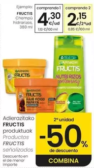 Fructis - Champú Hidrarizos