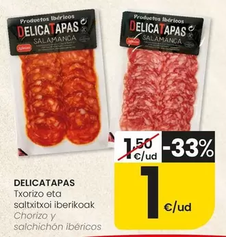 Delicatapas - Chorizo Y Salchichon Ibericos