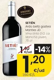 Setien - Vino Tinto D.O. La Mancha Joven