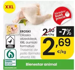 Eroski - Traseros De Pollo Formato Ahorro XXL