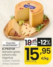 El Pastor - Queso Mezcla Anejo Tostado 