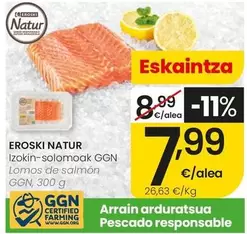 Eroski Natur - Lomos De Salmon GGN