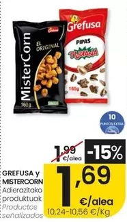 Grefusa/MisterCorn - Productos Senalizados