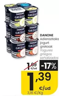 Danone - Yogures Griegos Senalizados