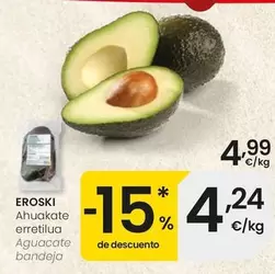Eroski - Aguacate Bandeja
