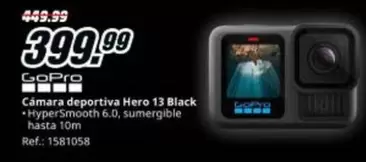 GoPro - Camara Deportiva Hero 13 Black