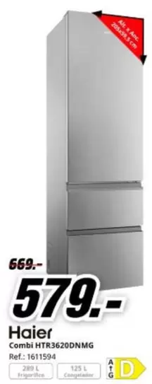 Haier - Combi Htr8x620dnmmg