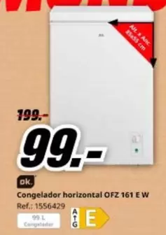Ok. - Congelador Horizontal Ofz 161 E W