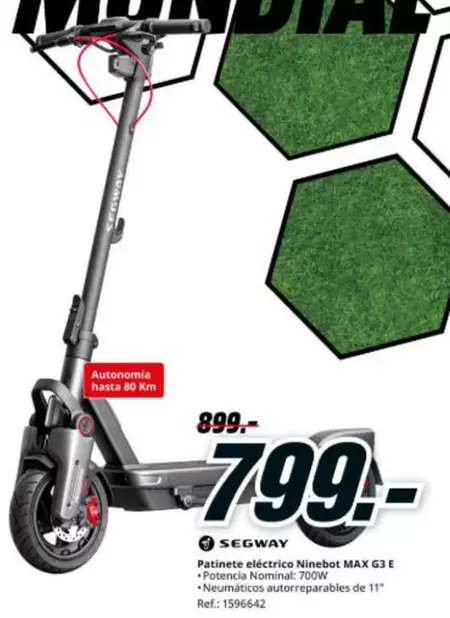 Segway - Patinete Electrico Minetto Max G3 E