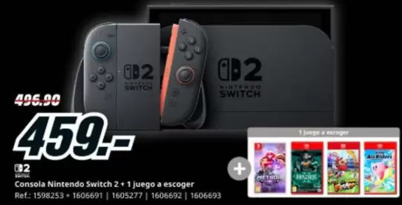 Nintendo - Consola Switch 2 + Juego A Escoger