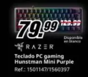 razer - Teclado Pc Gaming Munstman Mini Purple