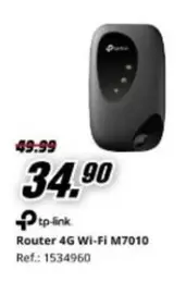 TP-LINK - Router 4g Wi-fi M7010