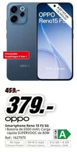 OPPO - Smartphone Reno 15 F5 5g