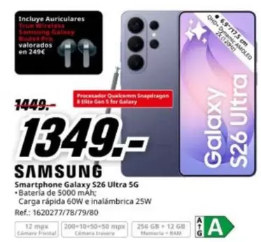 Samsung - Smartphone Galaxy S26 Ultra 5g