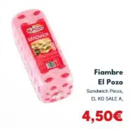 El Pozo - Fiambre Sandwich