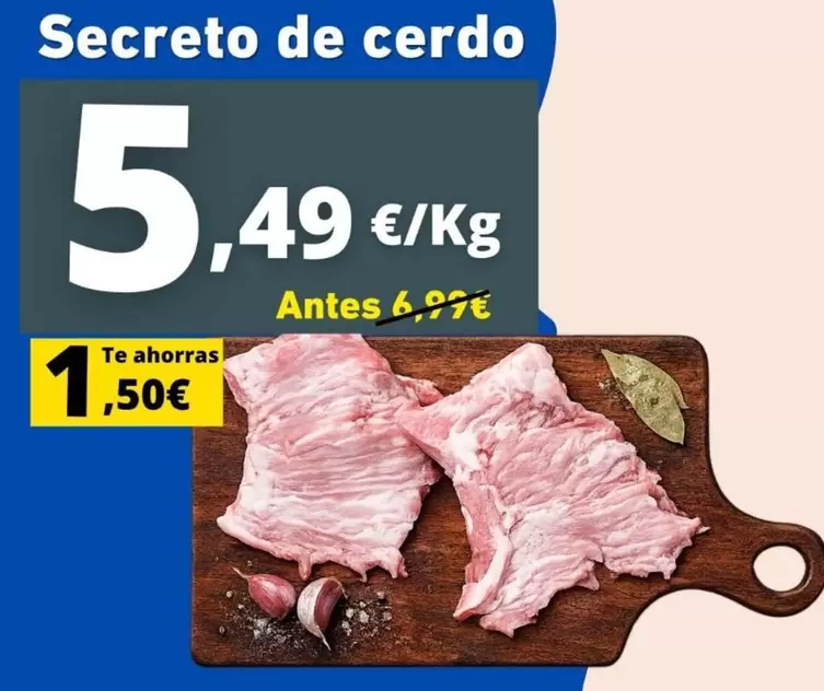 Secreto De Cerdo