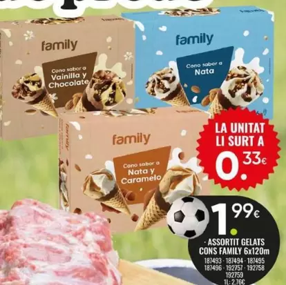 Family - Assortit Gelats Cons