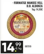Queso Manchego D.o. Aldonza